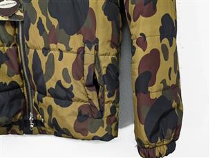 A Bathing Ape BAPE WGM Camo Puffer Jacket XL Good | Heartland